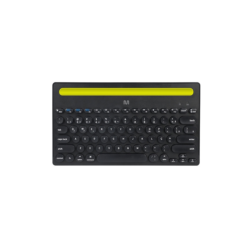 Teclado sem Fio Slot com Conexão Bluetooth Preto Multi - TC284