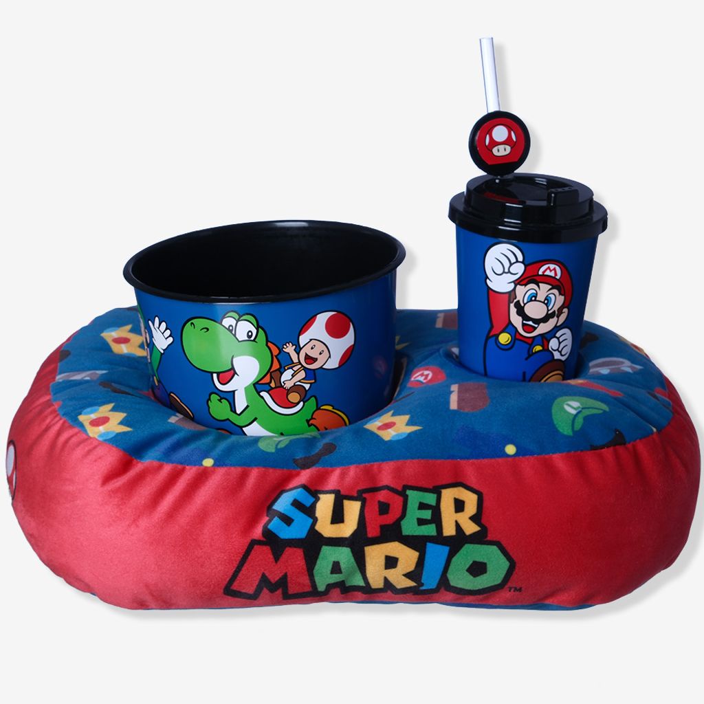 Kit Pipoca Infantil Super Mario em Oferta na Shopee