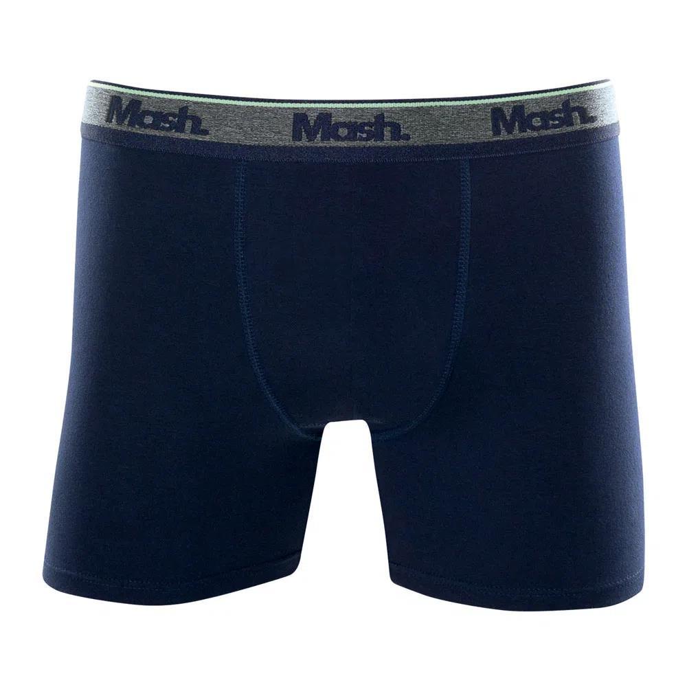 Cueca Boxer Longa Mash Masculina Cotton Algodão em Oferta na Shopee