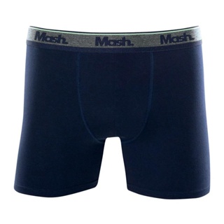 Cueca Boxer Longa Mash Masculina Cotton Algodão em Oferta na Shopee