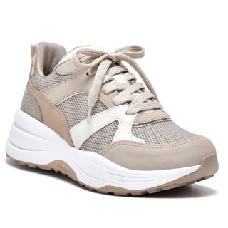 Tenis Via Marte Feminino Jogging Chunky Casual Recortes Original em Oferta na Shopee