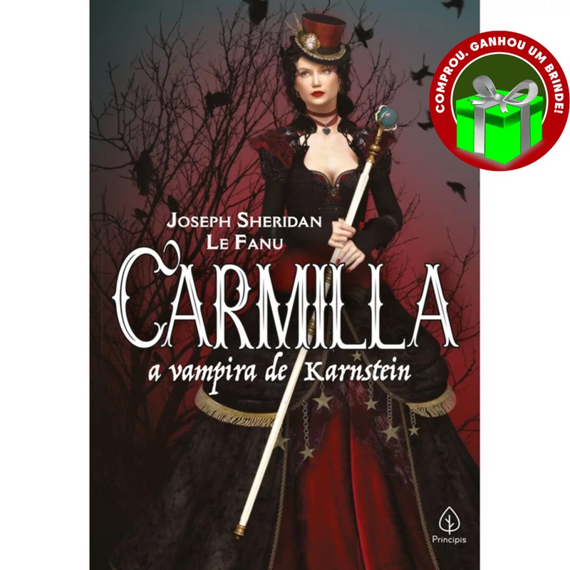 Livro Carmilla Joseph Sheridan Le Fanu Principis Literatura Inteligência Emocional Auto Ajuda