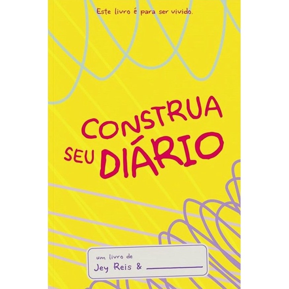 Construa Seu Diário Amarelo | Jey Reis em Oferta na Shopee
