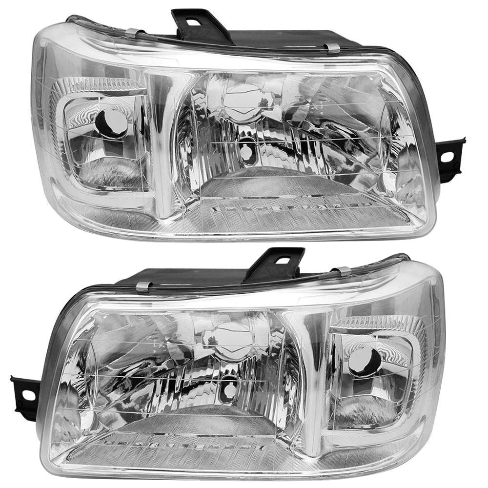 Farol Uno Mille Fiorino 2004/2013 Foco Simples Metalizada em Oferta na Shopee
