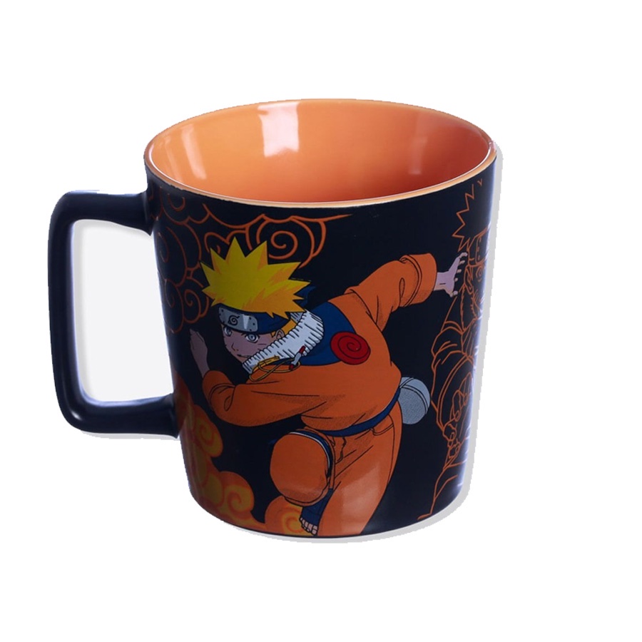 Caneca de Cerâmica Buck Naruto Uzumaki - 400ml - 1 unidade - Zona Criativa - Rizzo - Home & Living