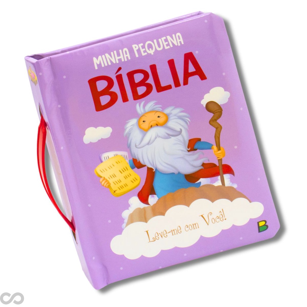 Bíblia Infantil Livro Minha Pequena Bíblia Leve Me Com Você Capa Dura