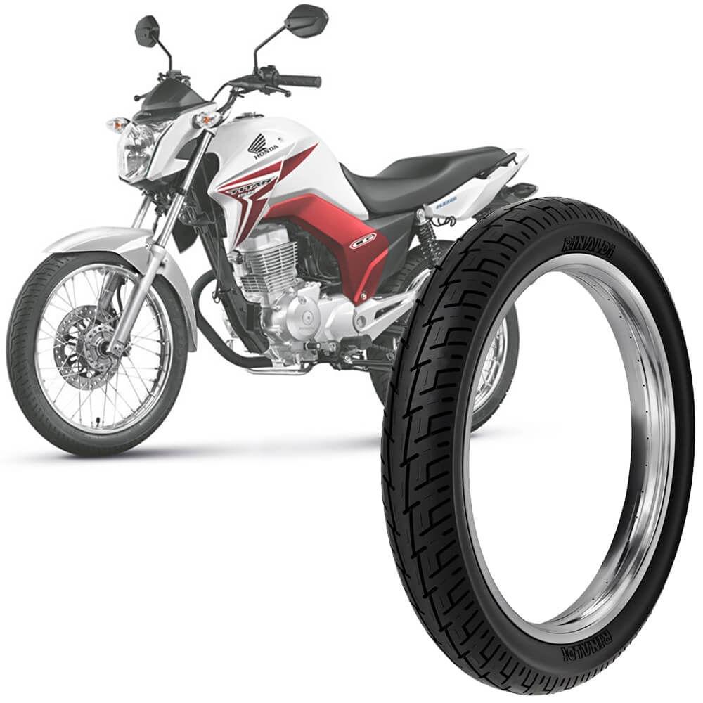 Pneu Moto Honda Cg Titan Rinaldi 90/90-18 57p Traseiro em Oferta na Shopee