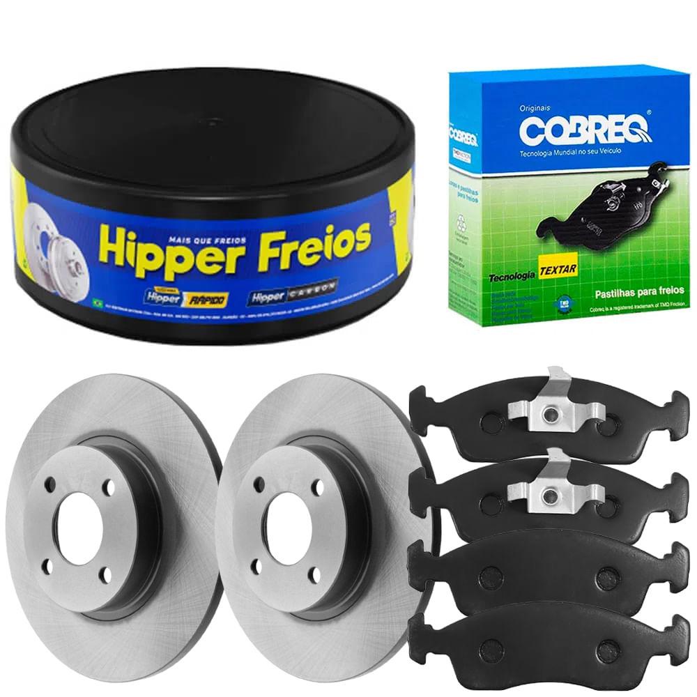 Kit Pastilha Disco Dianteiro Sólido Fiat Argo 1.0 6V 17 a 23 - Spare Parts and Accessories for Vehicles