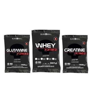 Kit Turbo Whey + Glutamina + Creatina