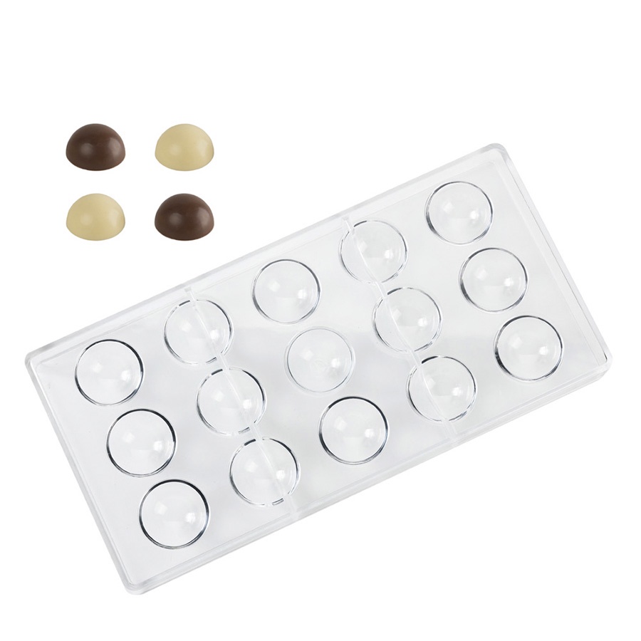 Forma De Plástico - Bombom - 27,5x13,5x2cm - 1 unidade - Silver Plastic - Rizzo - Home & Living