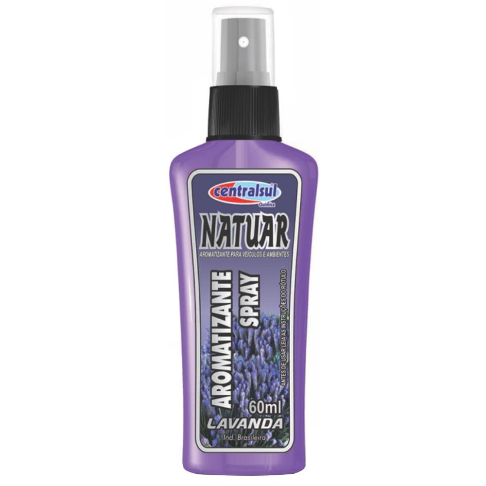 Aromatizante Automotivo Spray Natuar Lavanda 60ml em Oferta na Shopee