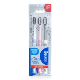Escova Dental Sanifill Whitening Leve 3 Pague 2
