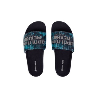 Chinelo Masculino Slide Borracha Espaço Polo Wear Azul Médio