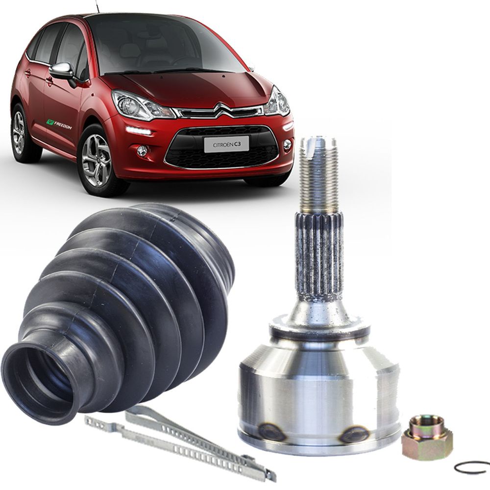 Junta Homocinética Citroen C3 1.4 8V a partir de 2002 (Motor TU3JP). Manual / Peugeot 206 1.0 00> 21x21