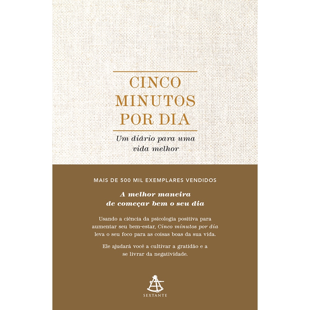 Livro Cinco minutos por dia em Oferta na Shopee