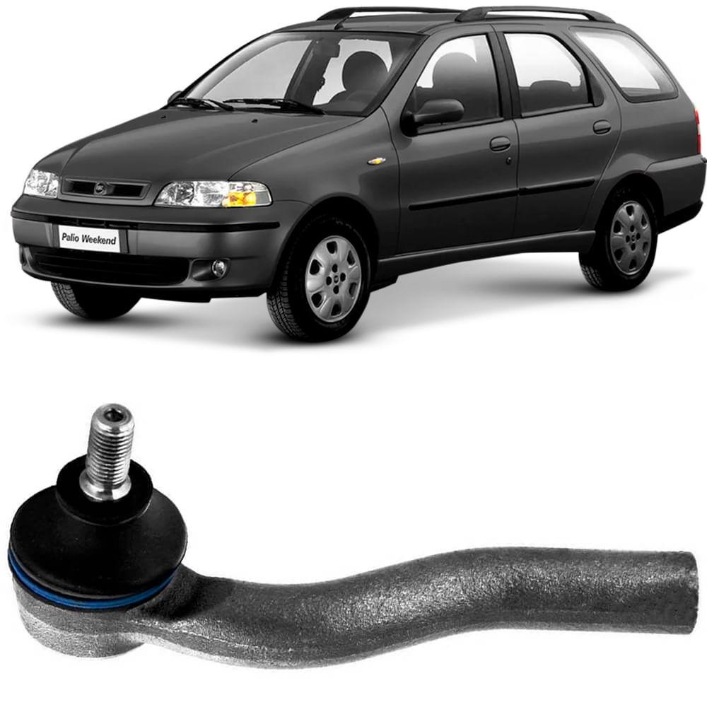 Terminal Direção Palio Weekend 97 A 2017 Dianteiro Le Nakata em Oferta na Shopee