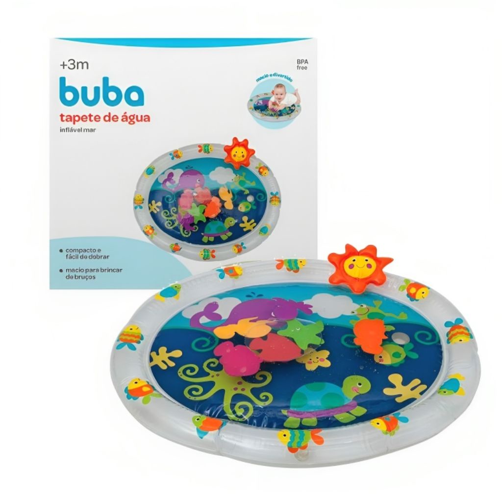 Tapete de Água Inflável P/ Bebês Mar 12718 - Buba em Oferta na Shopee