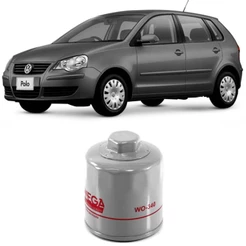 Filtro Óleo Volkswagen Polo 1.0 1.6 2002 A 2015 Wega