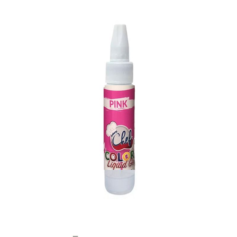 Corante Liquid Gel Pink 25g Iceberg