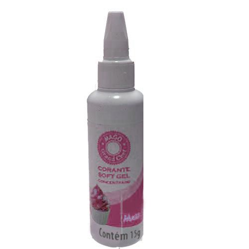 Corante SoftGel Rosa Bebê 15g Mago