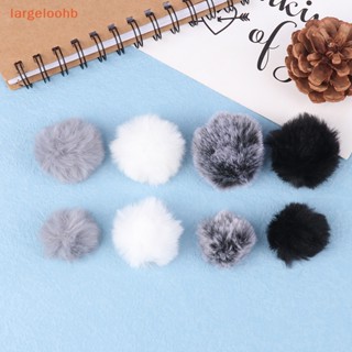 [largeloohb] 1Pc Universal Furry Microfone Protetor De Vento Tamanho Mini Pára-Brisas Acessórios Da Caixa Protetora