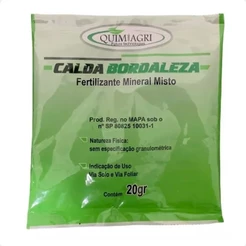 Calda Bordaleza Quimiagri Fertilizante Mineral Misto - 20 g