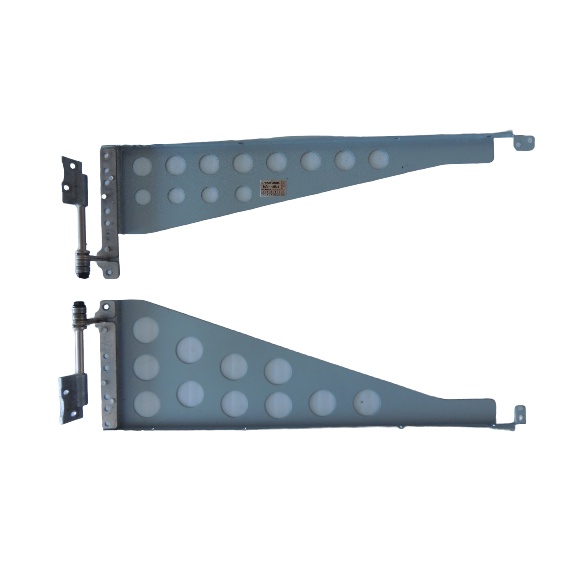 Par de Hastes + Dobradiças Notebook Toshiba Satellite A200 A205 A215 Original 6053B0204402 seminovo