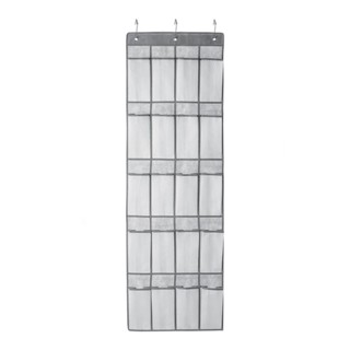 Organizador de Sapatos para Porta TNT com 20 Divisórias Branca My Closet Ordene