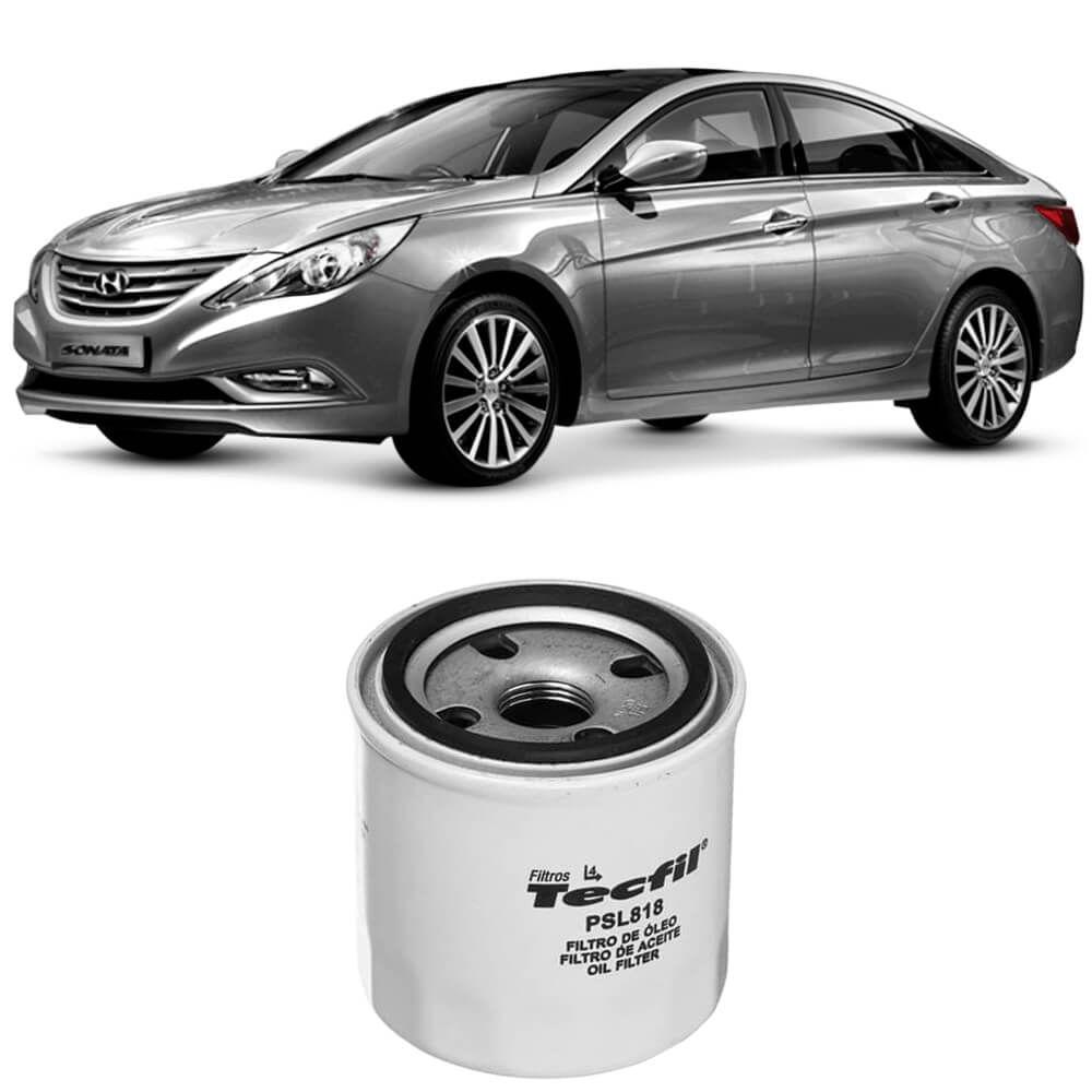 Filtro Óleo Hyundai Sonata 2.4 2011 A 2014 Tecfil em Oferta na Shopee