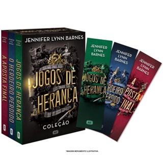 Box Jogos de Herança + (Marcadores) em Oferta na Shopee