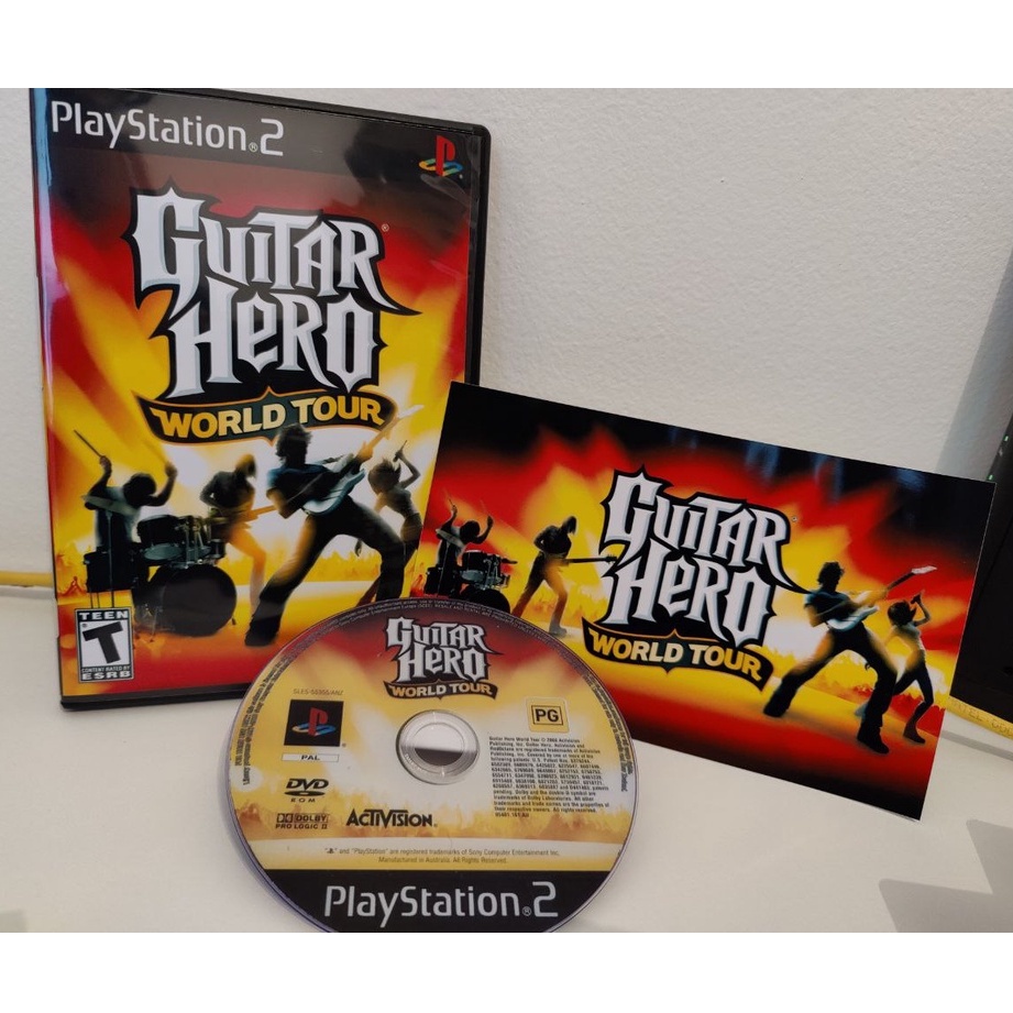 Guitar Hero: World Tour - PS2