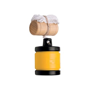 Prumo de aço temperado preto e amarelo Tramontina