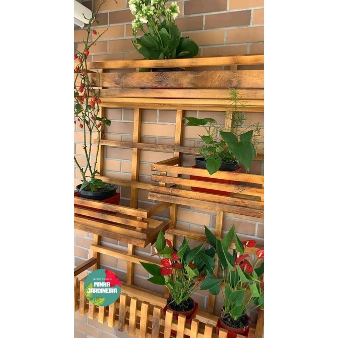 Floreira, jardim vertical, decoração, painel de plantas JV13