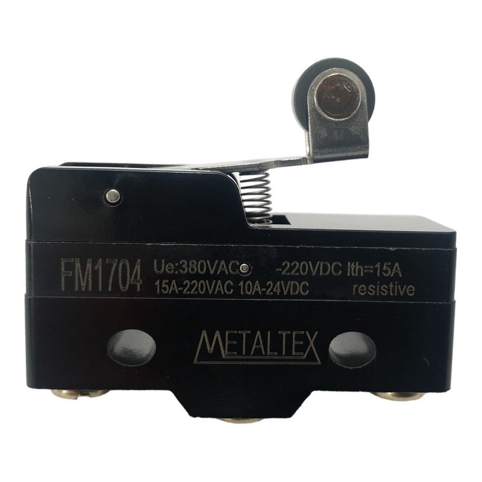 Chave Para Fim De Curso Com Alavanca Curta Fm1704 Metaltex