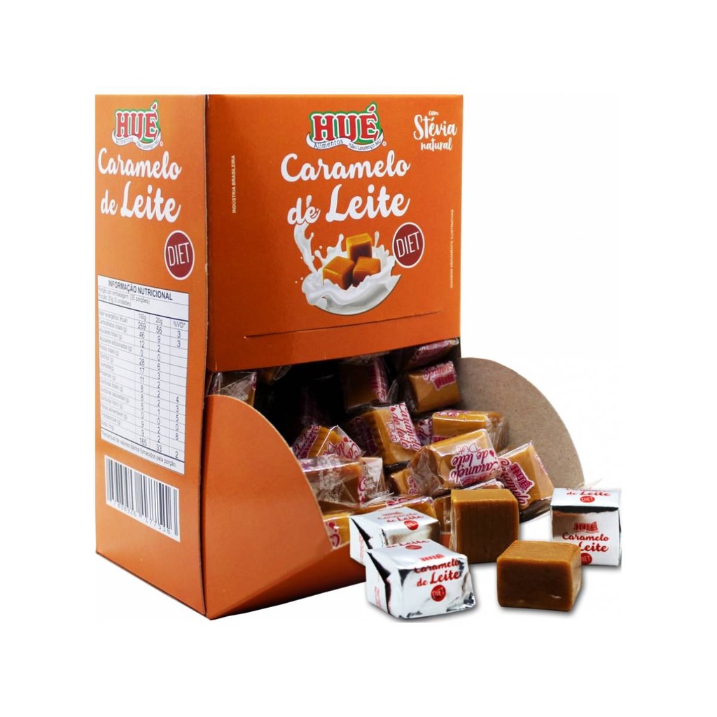 Hué Caramelo Leite Diet Display 700g
