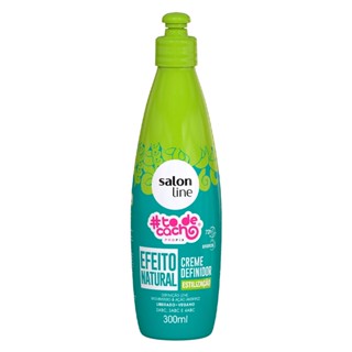 Creme De Pentear Definidor Salon Line To De Cacho Efeito Natural 300ml