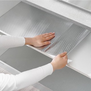 4 Metros Papel De Alumínio Rolo Adesivo 3D Prova Da Agua Para Cozinha Adesivo Impermeável Protetor Fogão Armário