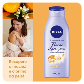 Creme Hidratante Corporal Nívea Flor De Laranjeira 400ml