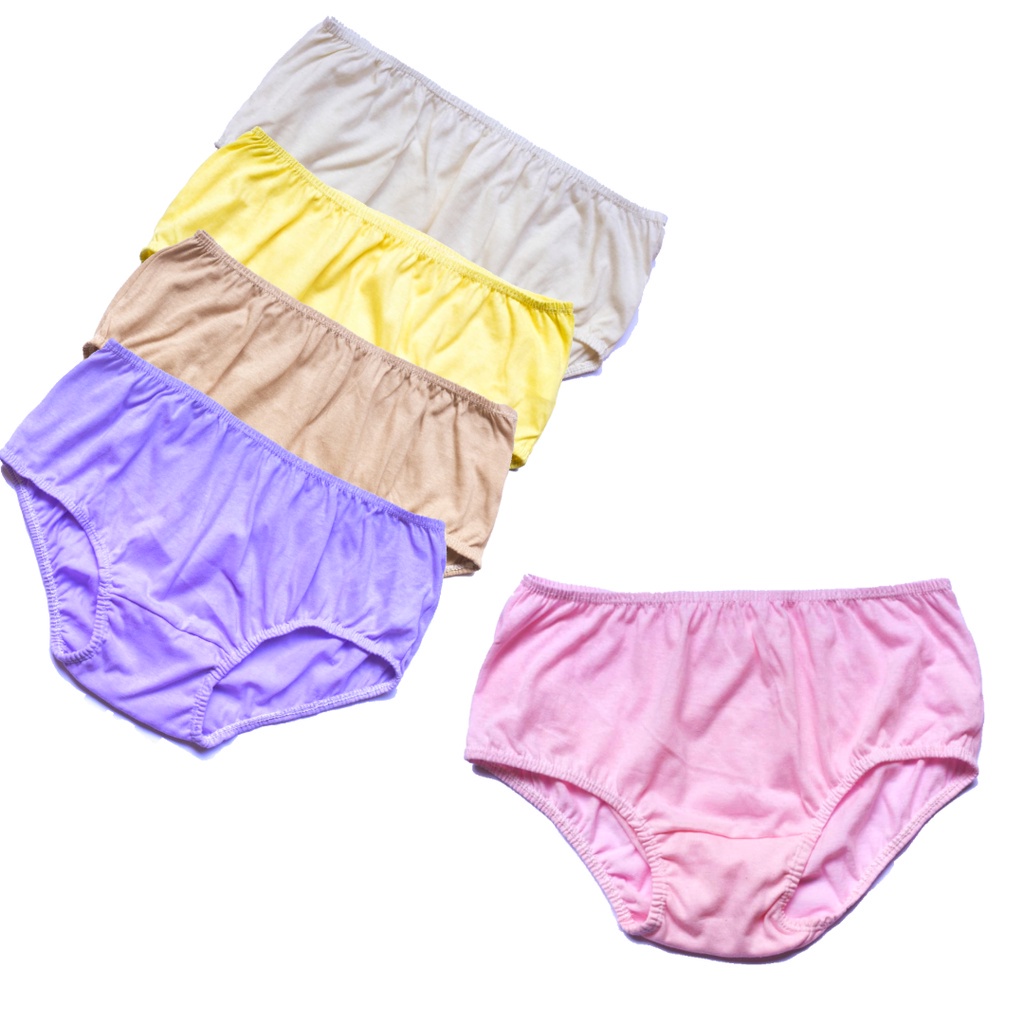 Kit 6 Calçolas Senhora 100% Algodão Leves Defeitos Cintura Alta do P ao G2 em Oferta na Shopee