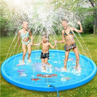 100/170cm Brastoy Splash Pad Sprinkler Esteira 170cm Piscina Inflável Infantil