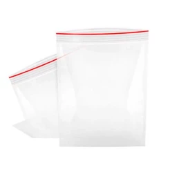 Saco Zip Transparente 5x7cm - 100 Unidades - Rizzo Embalagens