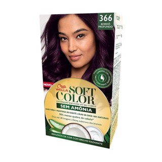 Kit Tintura Soft Color Bordô Profundo 366