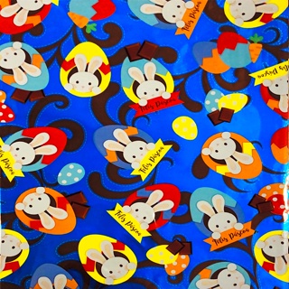 Folha para Ovos de Páscoa Metalizado Chocovo Azul 69x89cm - 5 unidades - Cromus - Rizzo Distribuidora em Oferta na Shopee