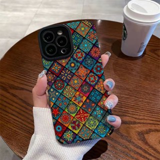 Estojo Para Iphone 14 PRO max 11Pro 11 12/13/6/7/8plus XR Xmax/15promax Telefone Com Verificação Criativa De Diamante Colorido Tudo Incluído Capa Macia À Prova De Choque De Pele De Cordeiro