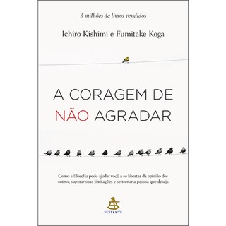 Livro A coragem de não agradar em Oferta na Shopee