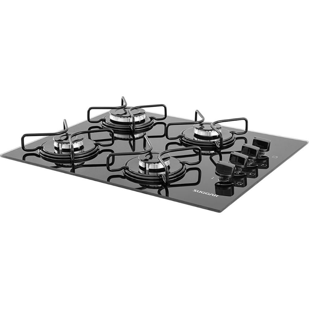 Cooktop 4 Bocas FG4004AVP a Gás Acendimento Superautomático Suggar - Home Appliances