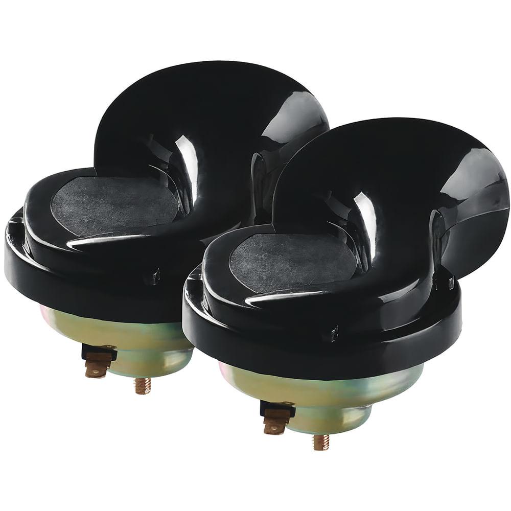 Par Buzina Elétrica Caracol Grave E Agudo 12v 2 Terminais em Oferta na Shopee