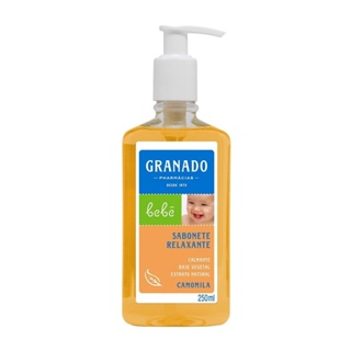 Sabonete Líquido Granado Glicerina Bebê Camomila 250ml em Oferta na Shopee