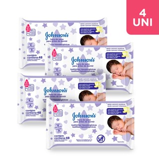 Kit 4 Unidades Lenço Umedecido Johnson