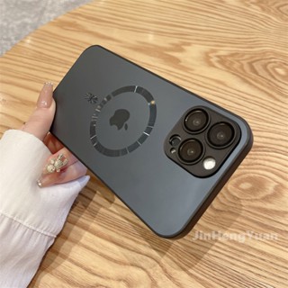 Capa De Vidro Magnética Nano À Prova De Explosão AG Para IPhone 15 14 13 12 11 Pro Max I11 Com Protetora De Filme De Lente
